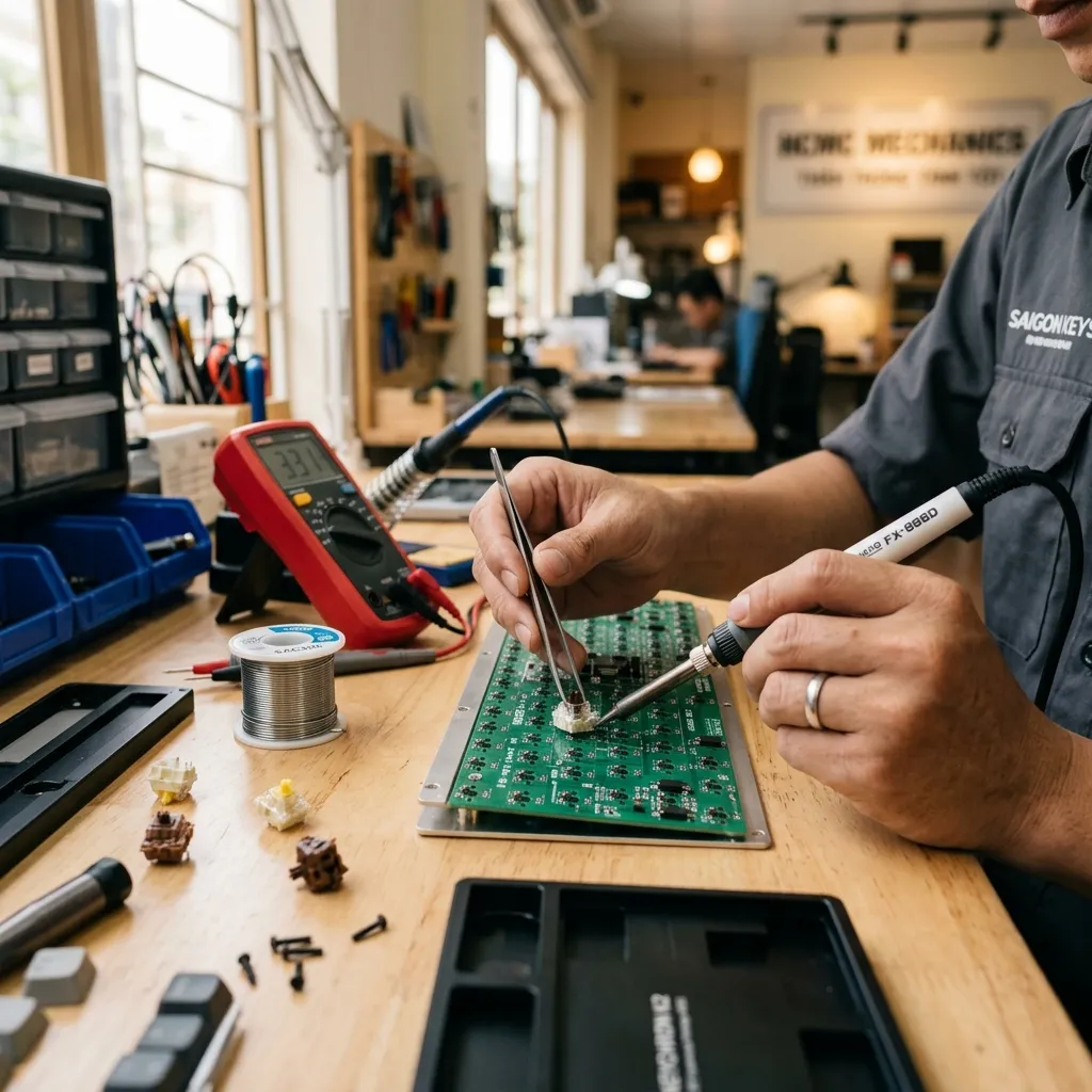 Hành Trình Fixory Lab & gndme: Định Nghĩa Quy Chuẩn Sửa Chữa Phần Cứng Tại TP.HCM